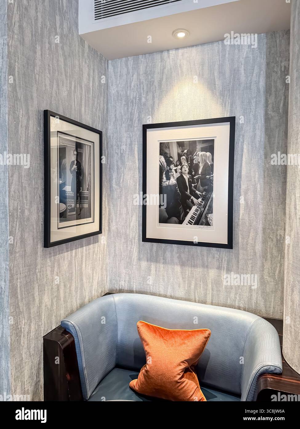 The Savoy Hotel, London - Smartphone Captured Stock Image