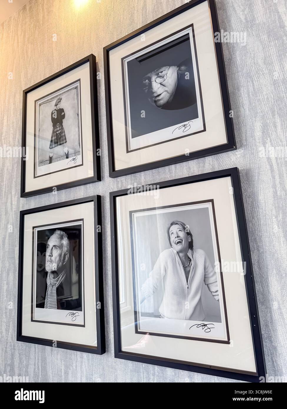 The Savoy Hotel, London - Smartphone Captured Stock Image