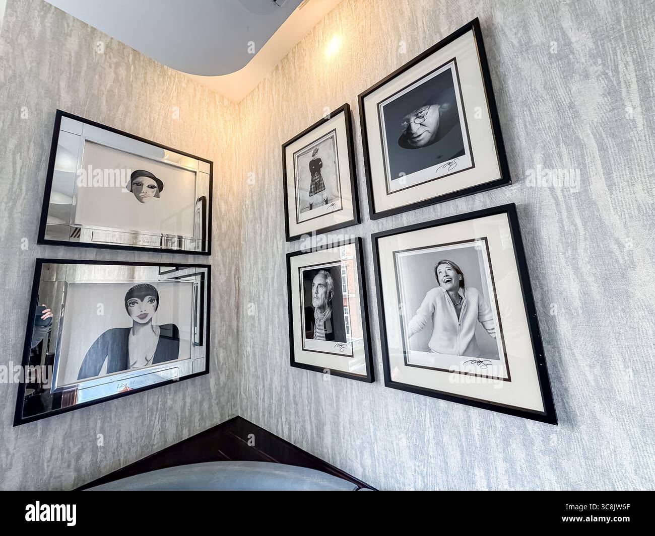 The Savoy Hotel, London - Smartphone Captured Stock Image