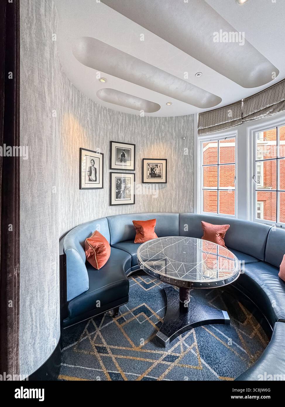 The Savoy Hotel, London - Smartphone Captured Stock Image