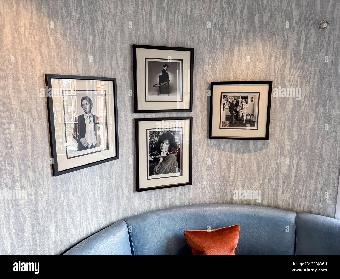 The Savoy Hotel, London - Smartphone Captured Stock Image