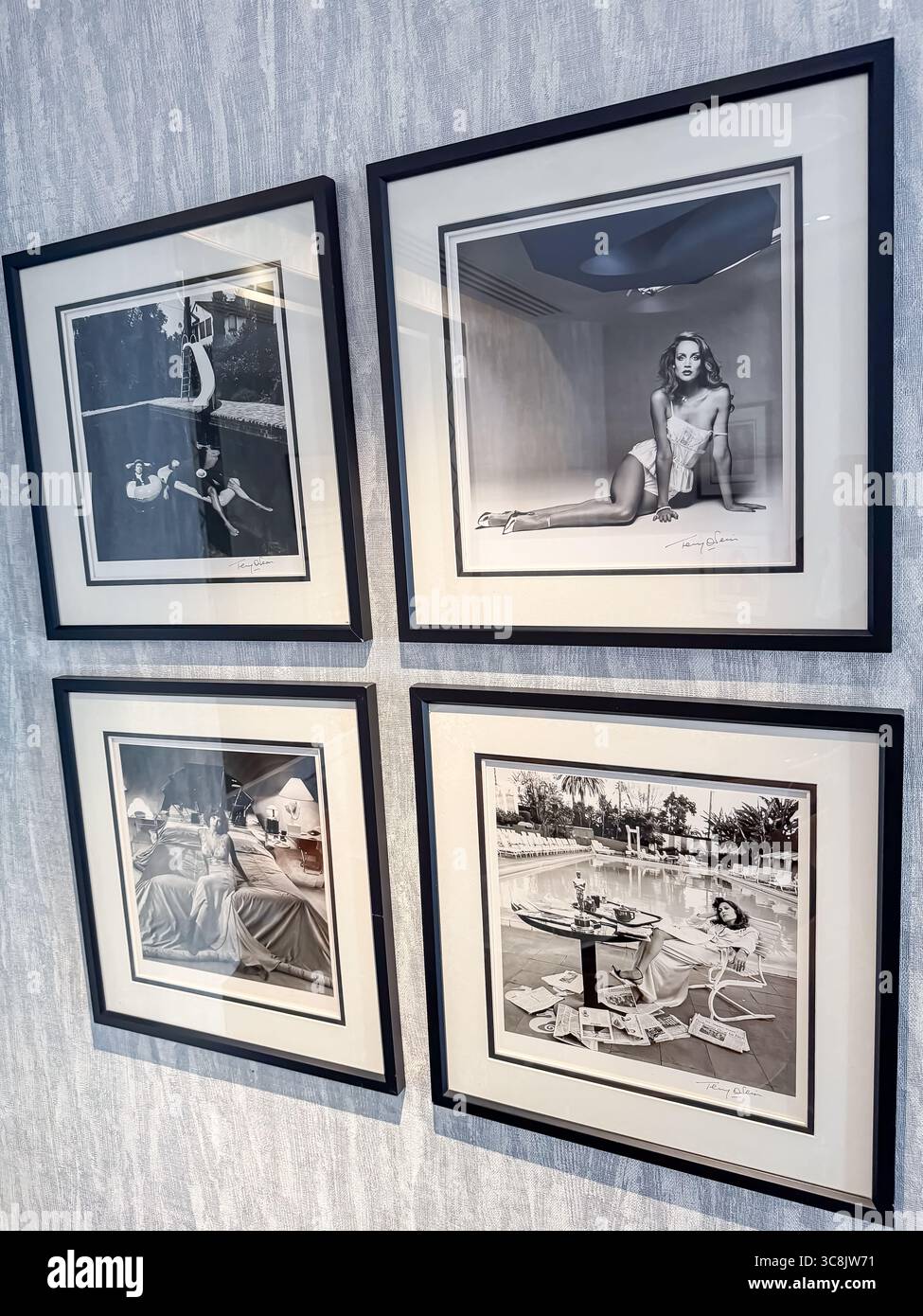 The Savoy Hotel, London - Smartphone Captured Stock Image