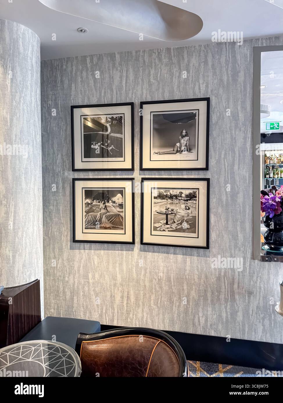 The Savoy Hotel, London - Smartphone Captured Stock Image