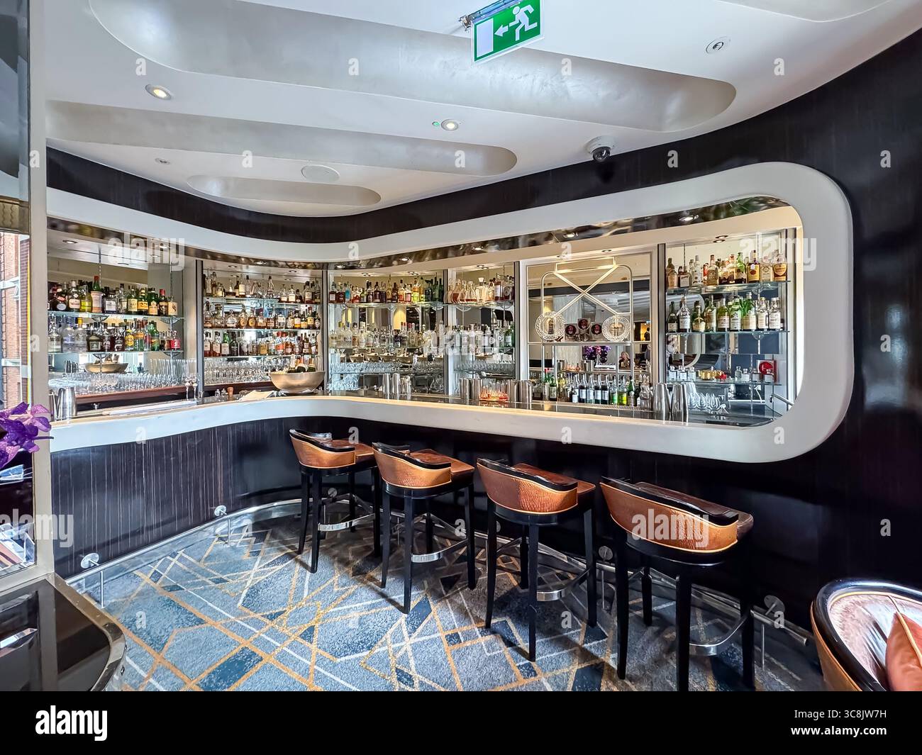 The Savoy Hotel, London - Smartphone Captured Stock Image