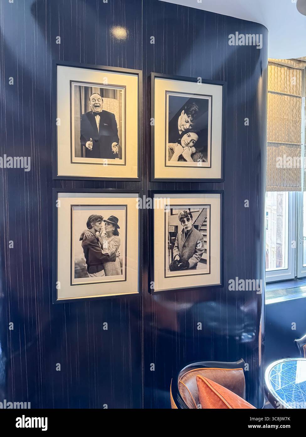 The Savoy Hotel, London - Smartphone Captured Stock Image