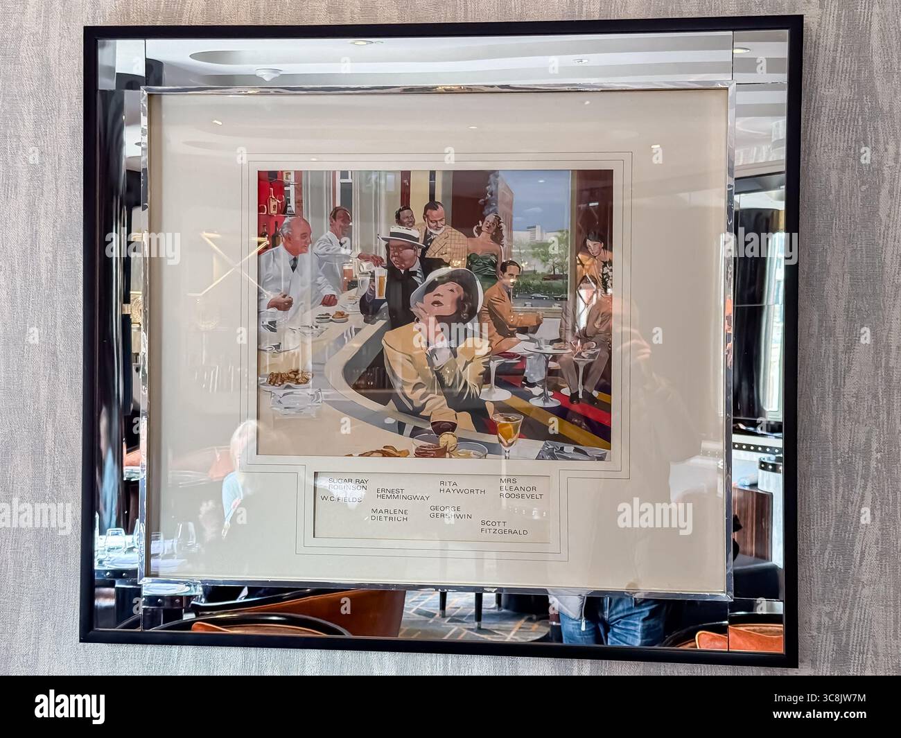 The Savoy Hotel, London - Smartphone Captured Stock Image