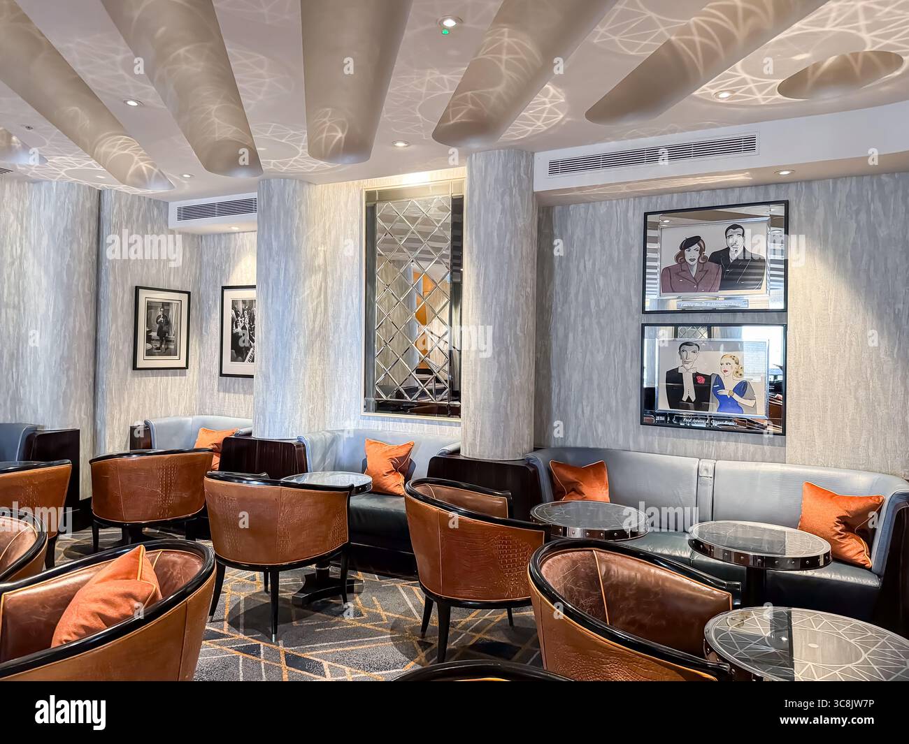 The Savoy Hotel, London - Smartphone Captured Stock Image