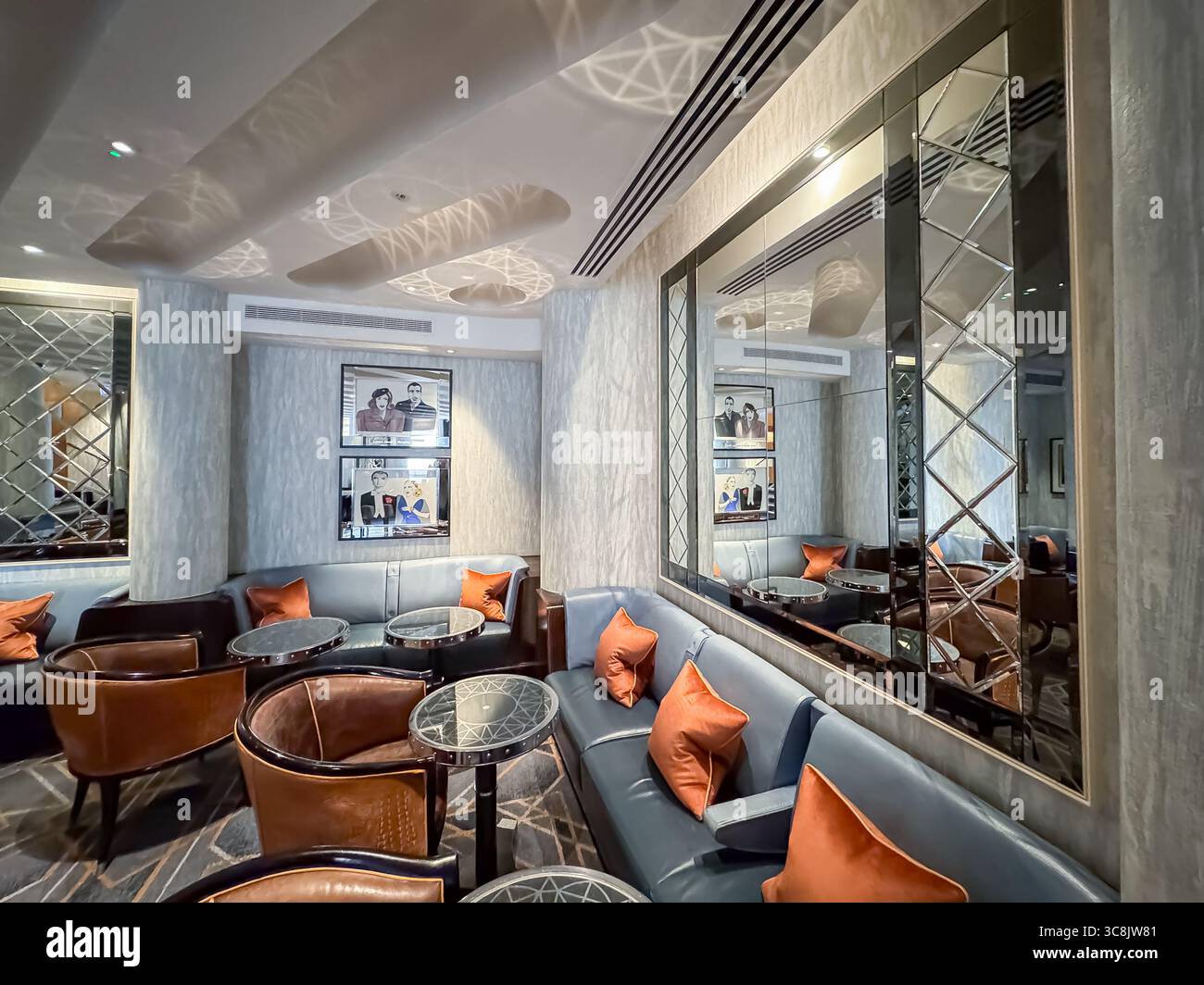 The Savoy Hotel, London - Smartphone Captured Stock Image