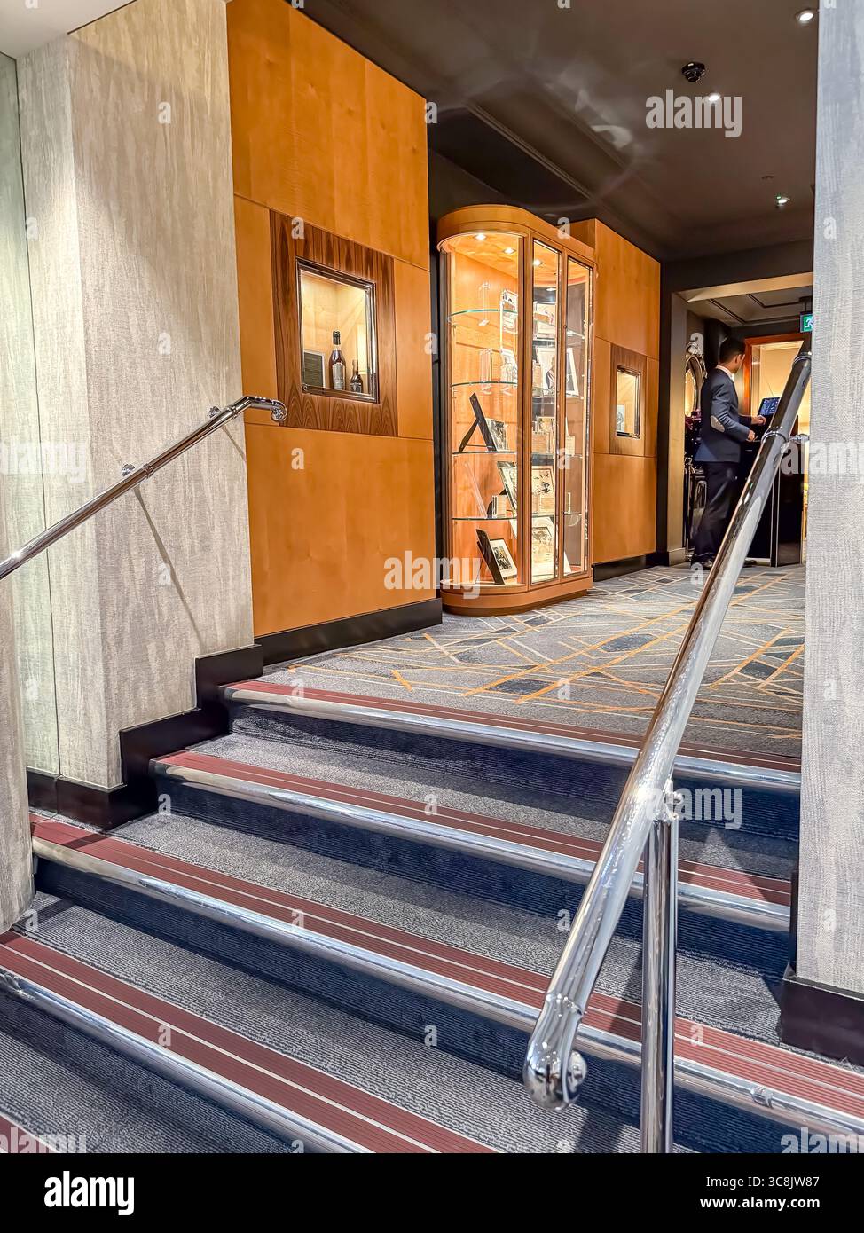 The Savoy Hotel, London - Smartphone Captured Stock Image