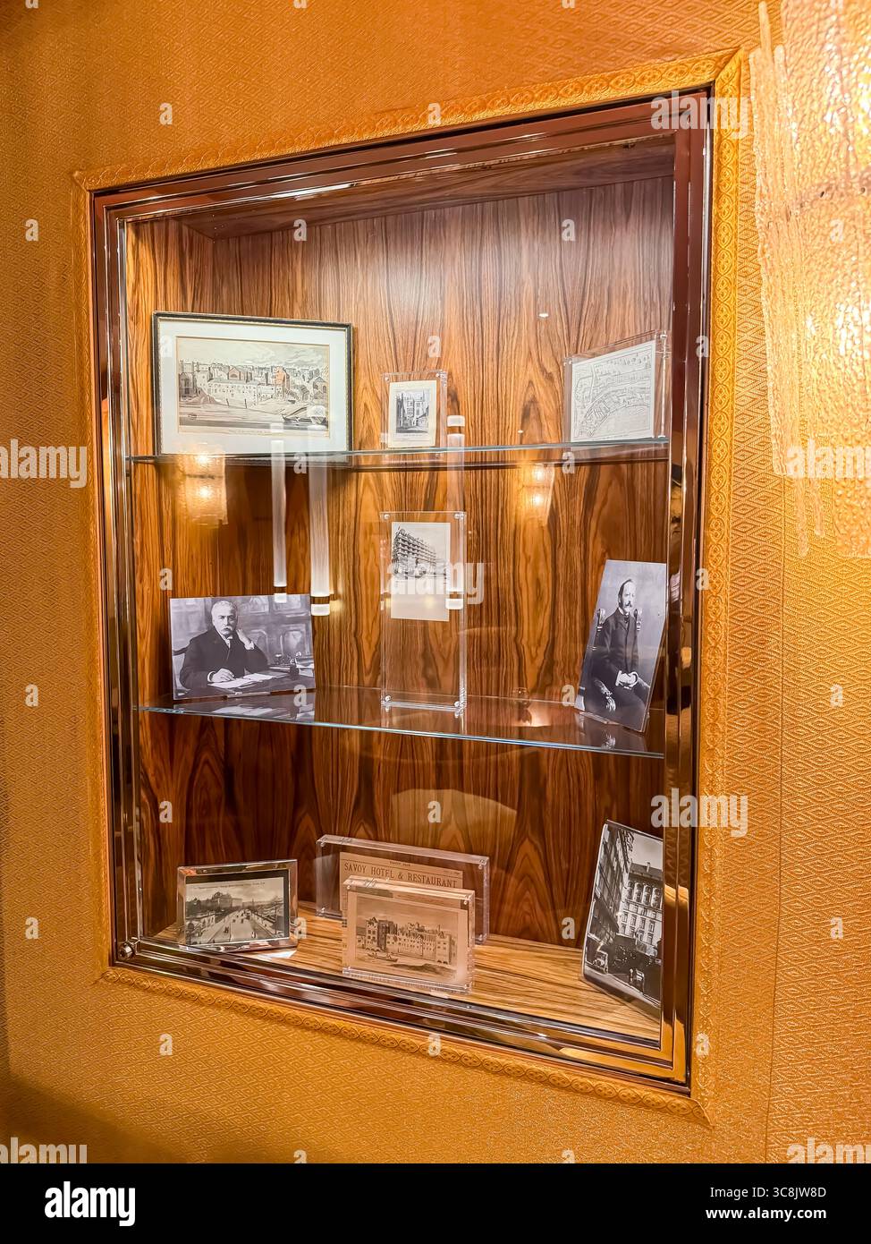 The Savoy Hotel, London - Smartphone Captured Stock Image