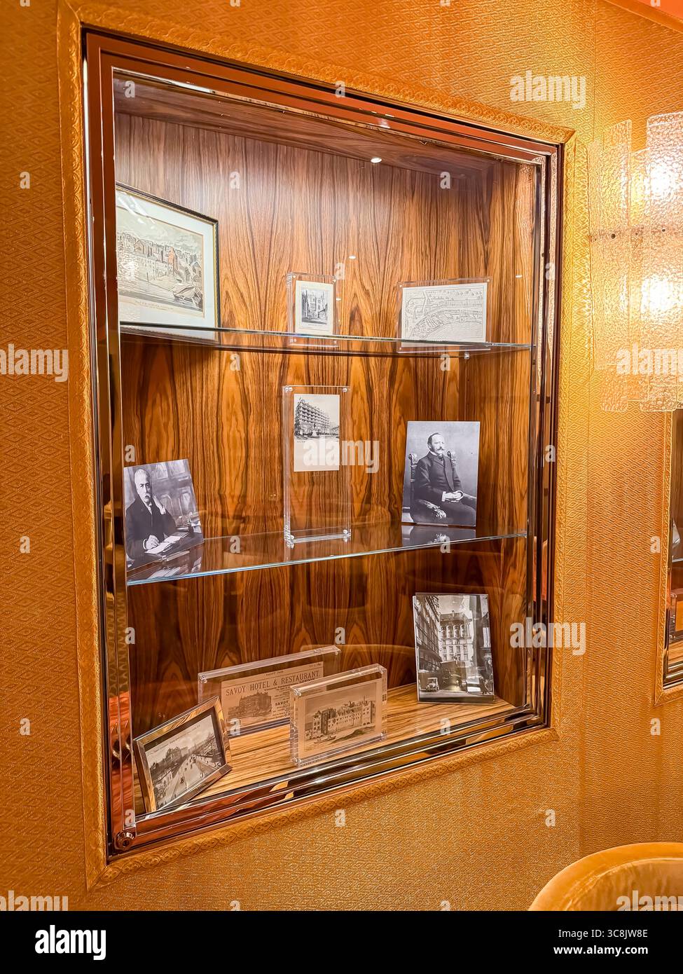 The Savoy Hotel, London - Smartphone Captured Stock Image