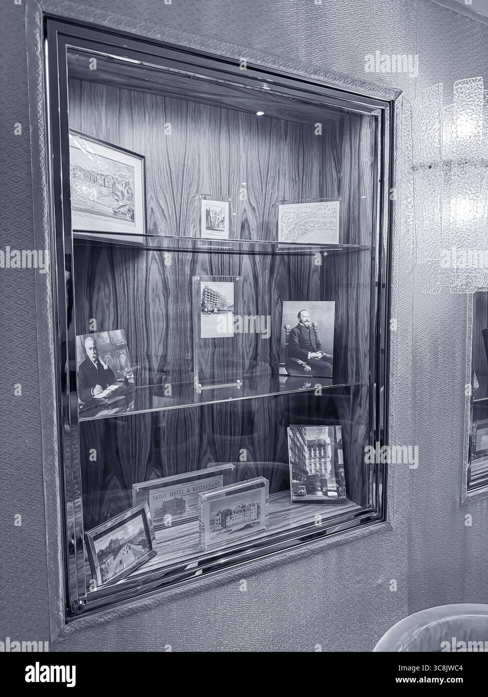 The Savoy Hotel, London - Smartphone Captured Stock Image