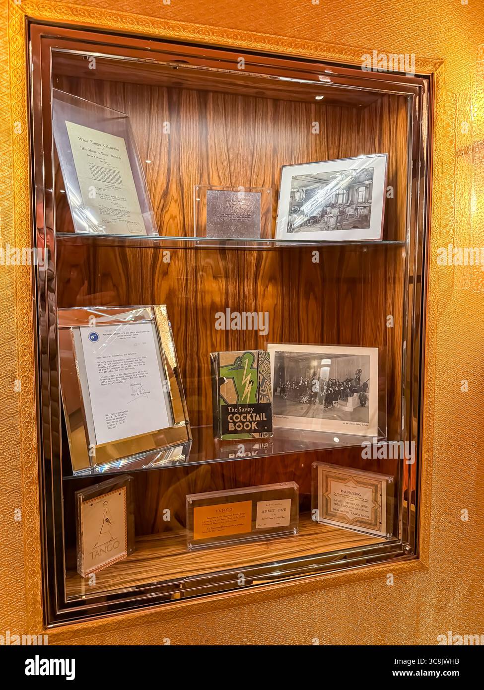 The Savoy Hotel, London - Smartphone Captured Stock Image