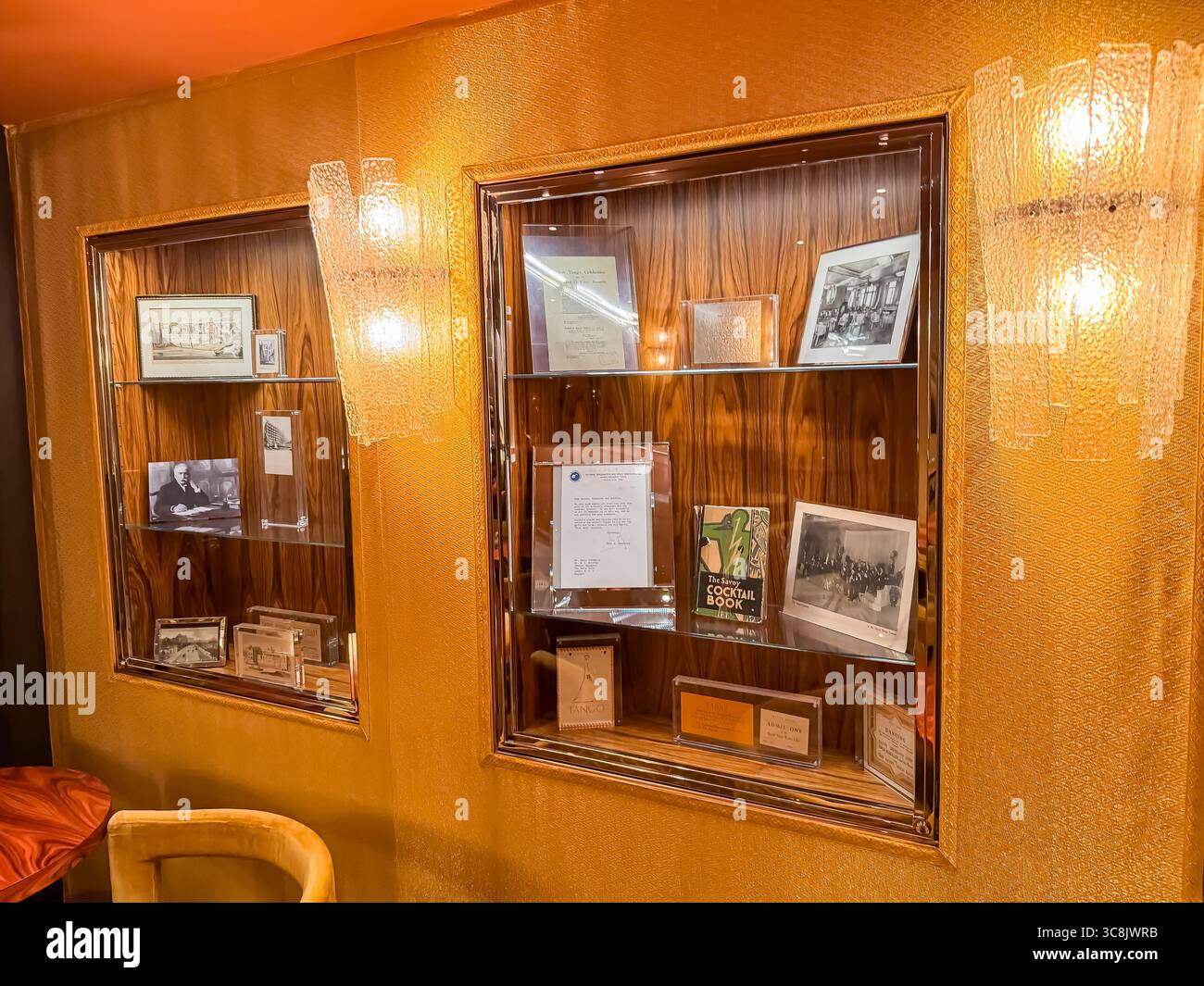 The Savoy Hotel, London - Smartphone Captured Stock Image