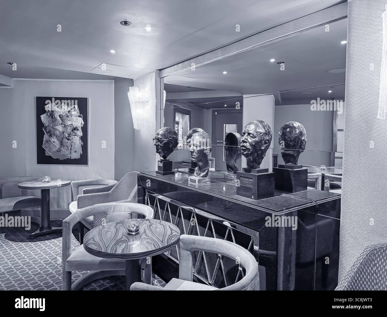 The Savoy Hotel, London - Smartphone Captured Stock Image