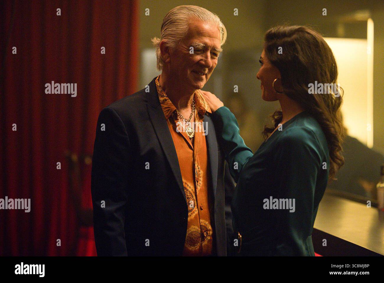 RELEASE DATE: August 22, 2025 TITLE: Hollywood Grit STUDIO: Casadelic Pictures DIRECTOR: Ryan Curtis PLOT: When his daughter vanishes from a Hollywood jazz club, a detective must battle mobsters, starlets, and his own demons to unearth the sinister truth lurking behind LA's neon lights. STARRING: PATRICK DUFFY as Clarence, NIKKI HOWARD as Harper Greene. (Credit Image: © Casadelic Pictures/Entertainment Pictures/ZUMAPRESS.com) EDITORIAL USAGE ONLY! Not for Commercial USAGE! Stock Photo