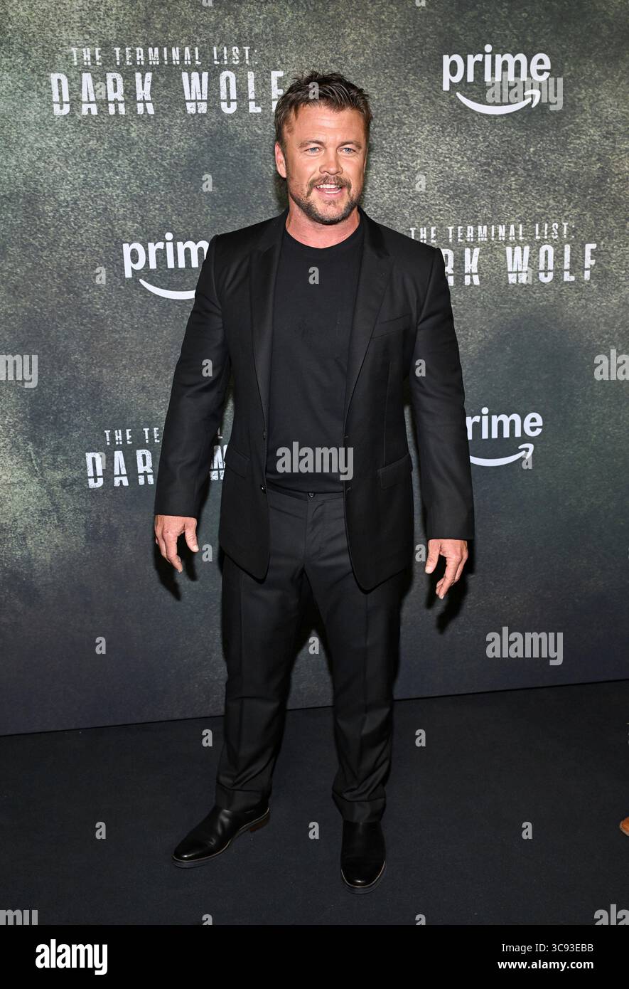 Luke Hemsworth attends the premiere of "The Terminal List: Dark Wolf ...