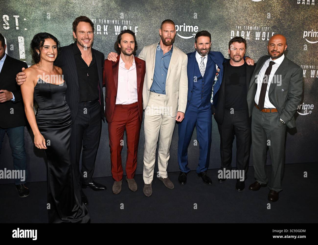Shiraz Tzarfati, left, Chris Pratt, Taylor Kitsch, Tom Hopper, Jack ...