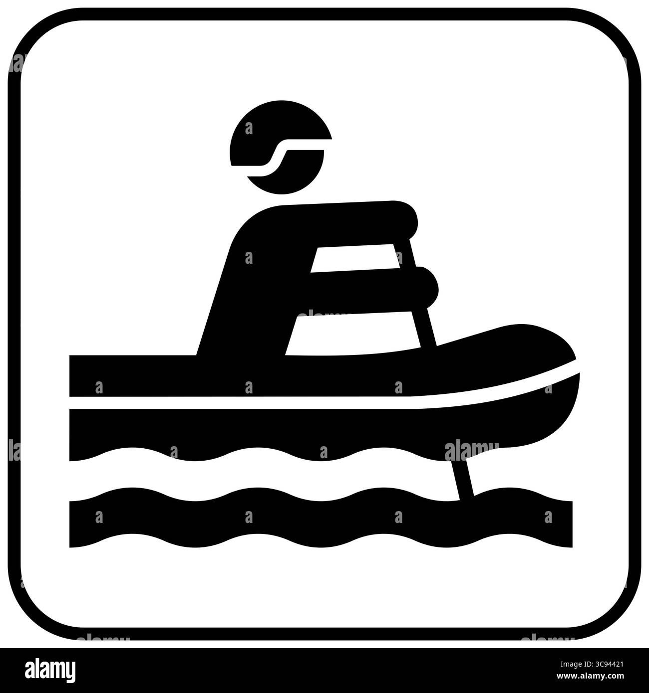 Rafting white water rafting Black and White Stock Photos & Images - Alamy