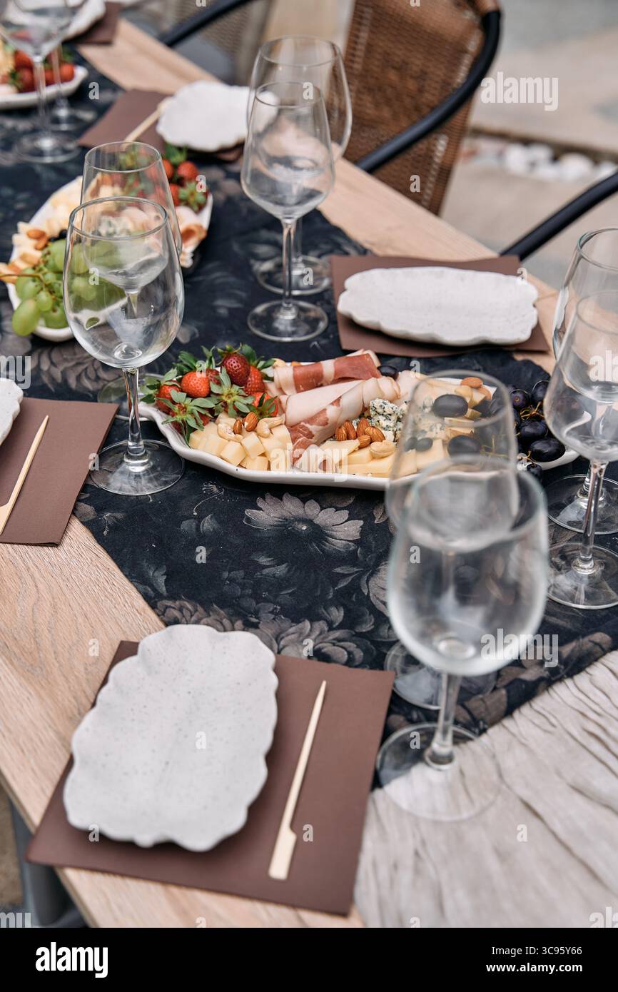 Artfully arranged charcuterie board hi-res stock photography and images ...