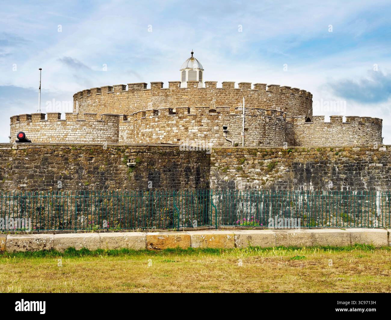 Deal Castle coastal artillery castle at Deal in Kent England Stock Photo