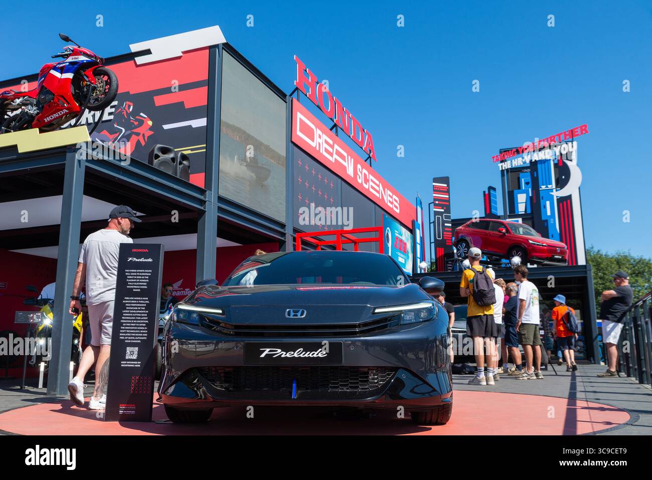 2025 Honda Prelude car on display at the Goodwood Festival of Speed ...