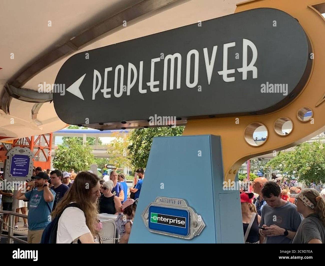 Peoplemover at walt disney world hi-res stock photography and images ...