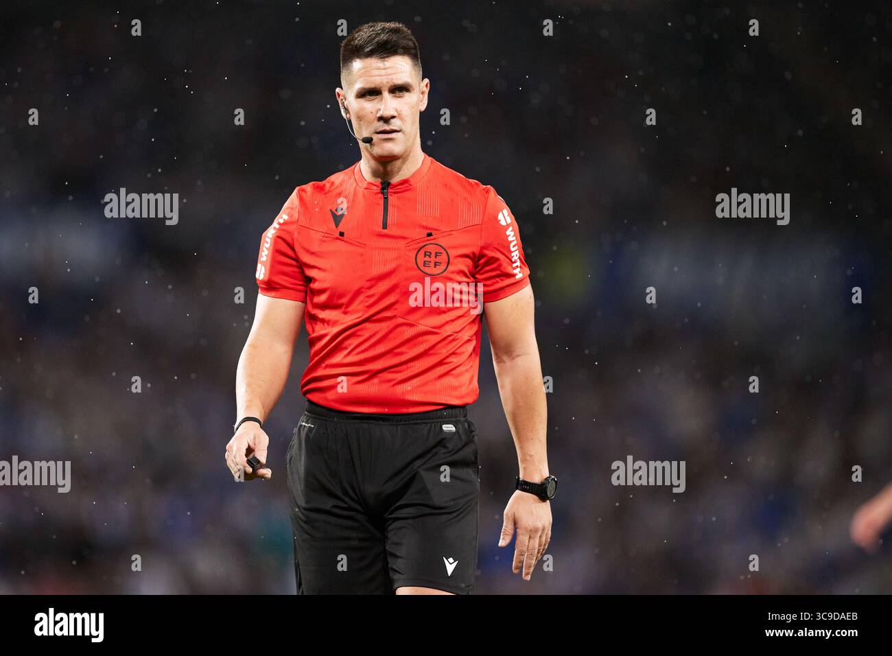 October 19, 2022, SAN SEBASTIAN, GUIPUZCOA, SPAIN: Ortiz Arias looks on during the La Liga Santander match between Real Sociedad and RCD Mallorca at Reale Arena on October 19, 2022, in San Sebastian, Spain. (Credit Image: © Ricardo Larreina/AFP7 via ZUMA Press Wire) Stock Photo