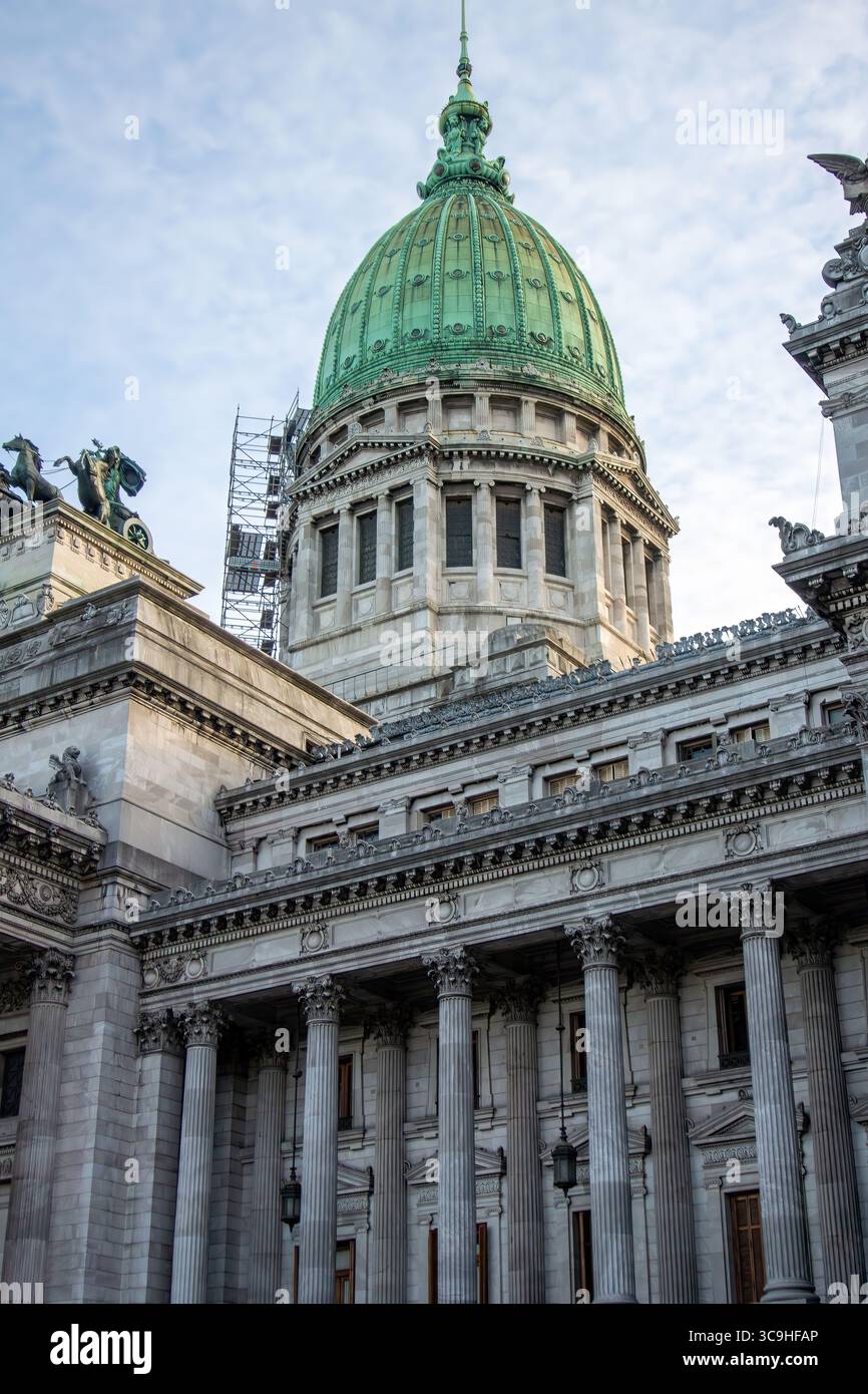 The Palace of the Argentine National Congress in Buenos Aires ...