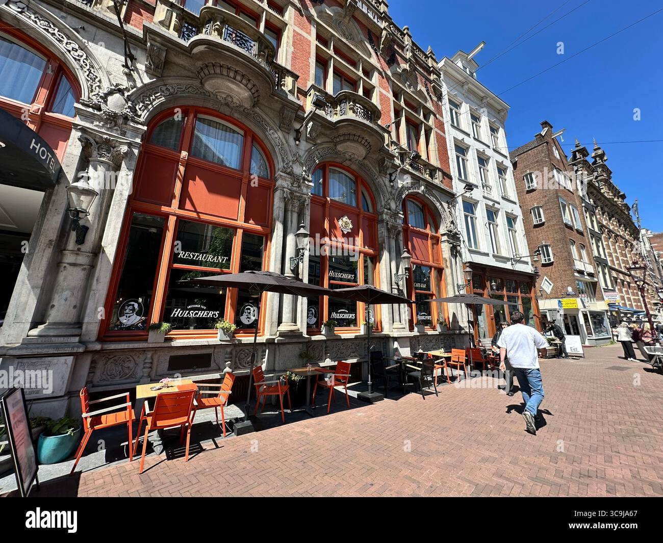 Wandering the streets of Amsterdam - Smartphone Captured Stock Image