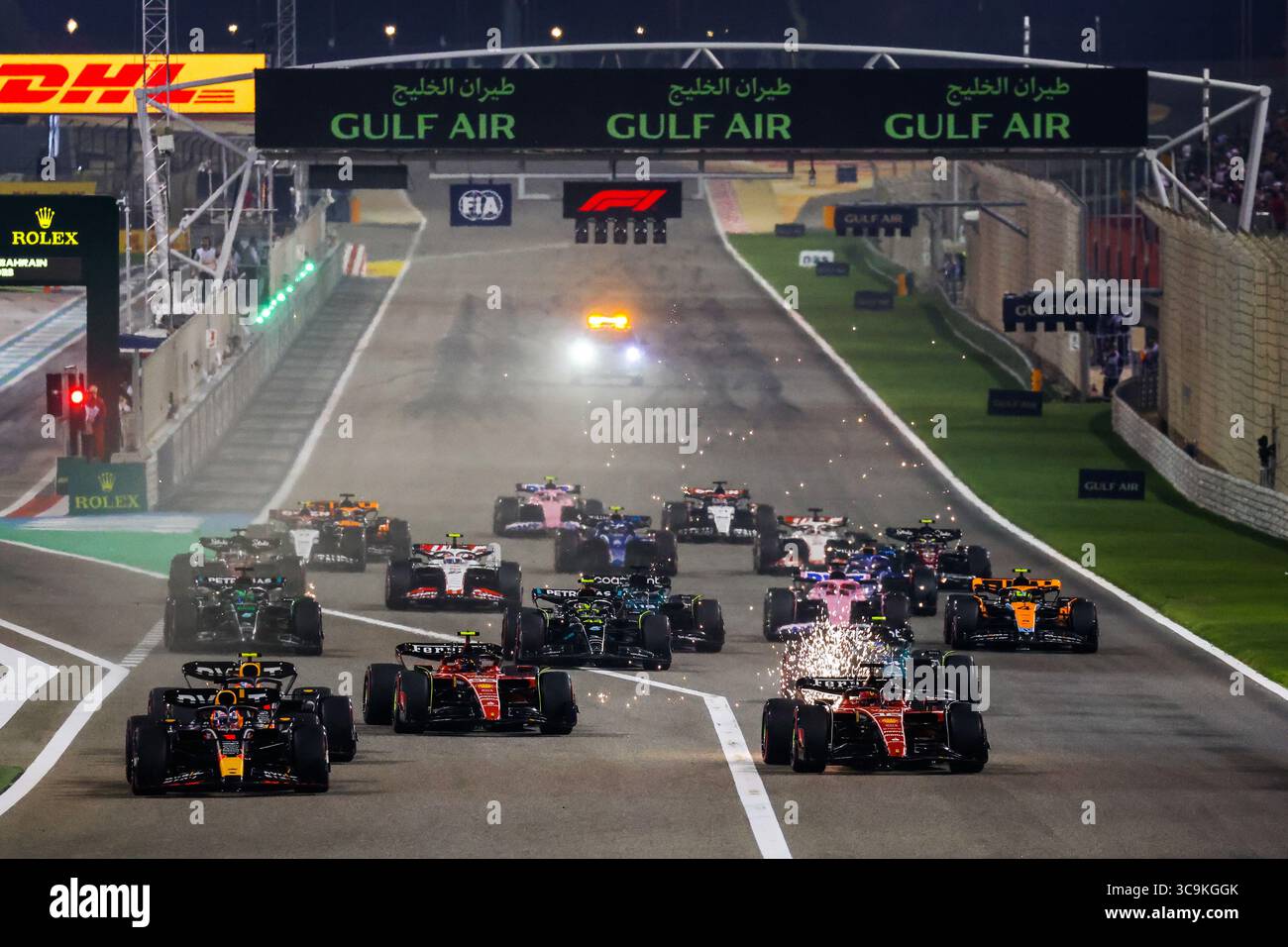 2023 f1 bahrain race start hi-res stock photography and images - Alamy