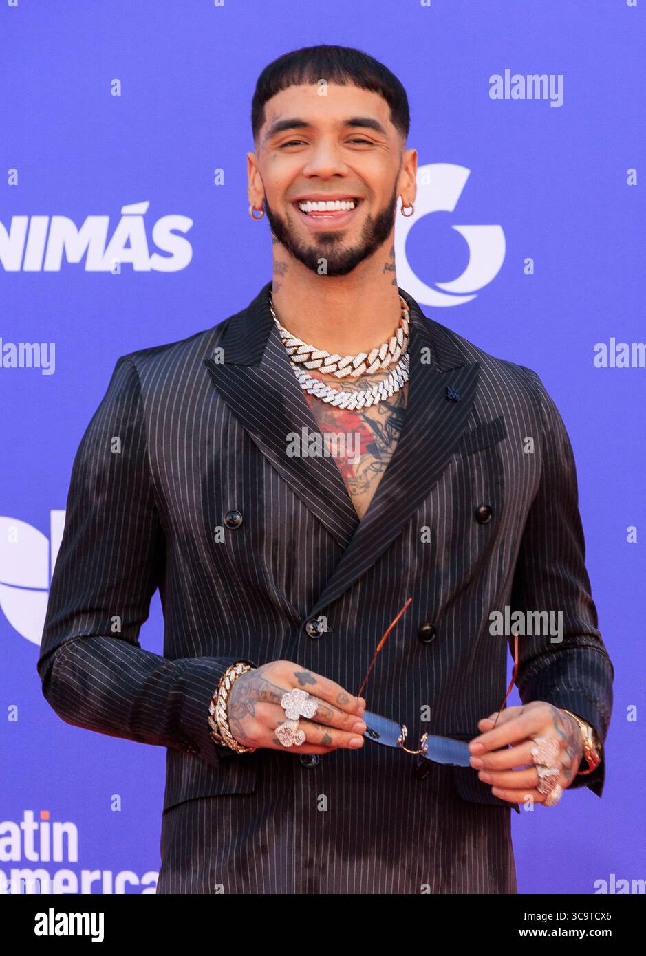 April 20 2023 Los Angeles California USA Anuel AA On The Red 