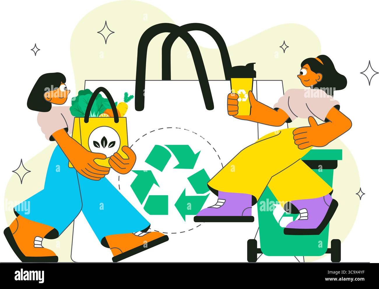 Wellness habit vector Stock Vector Images Alamy