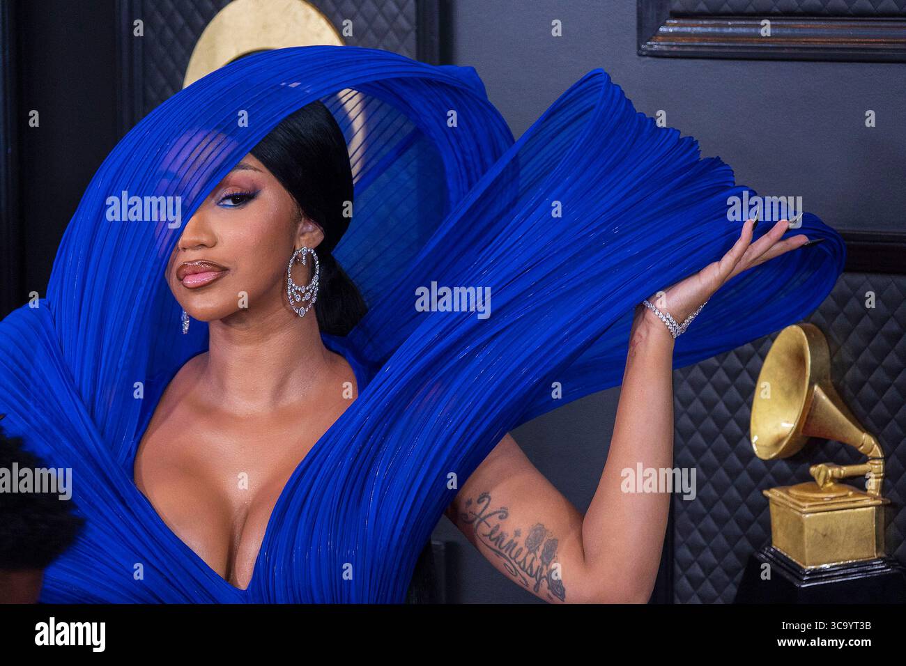 princess polly baby blue dress Ciara Stuns Next to Cardi B in Epic Backstage Fit-Off at Madison Square  Garden main image 0