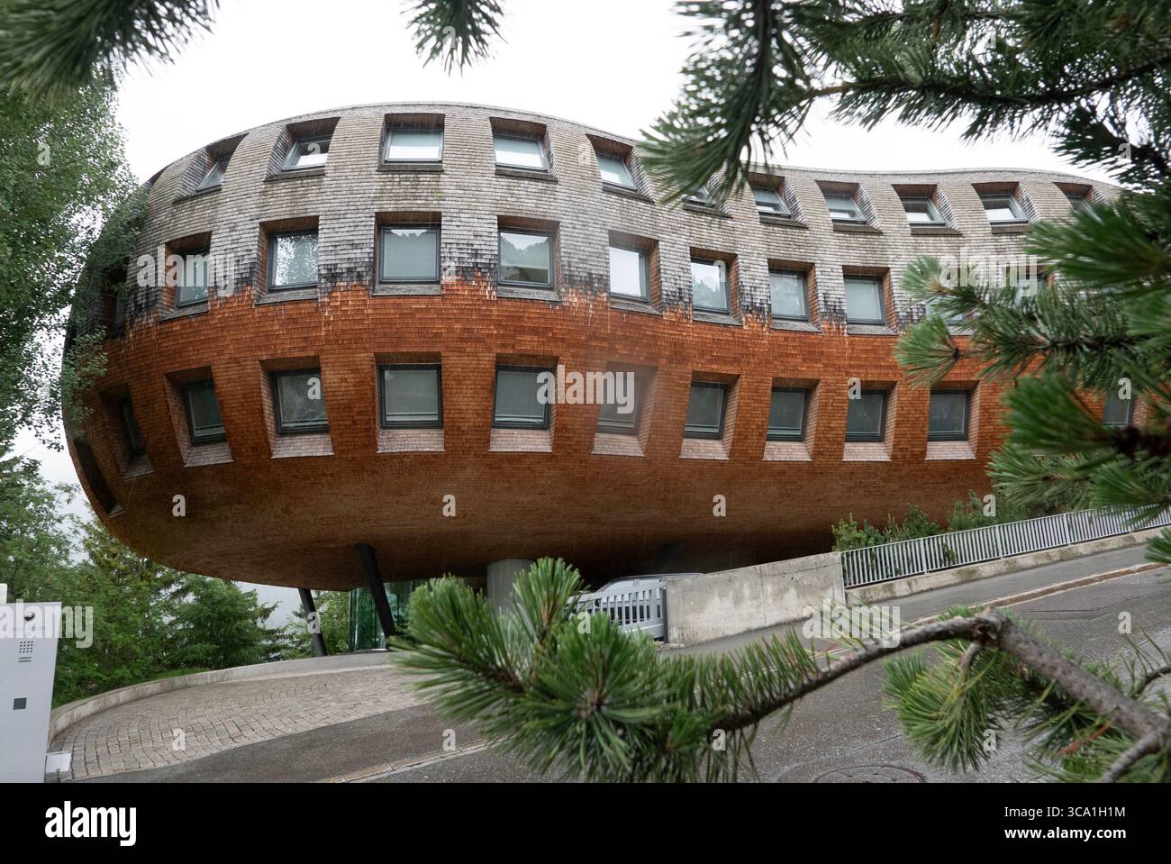 Norman Foster house St Moritz Switzerland, one off many in the affluent ...