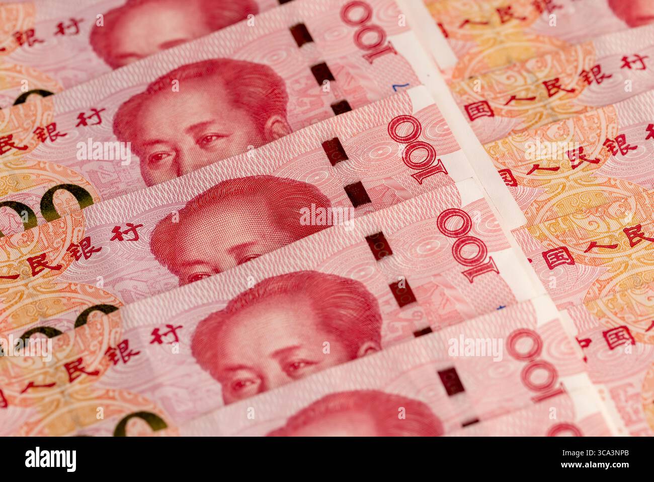 Chinese 100 yuan bill face hi-res stock photography and images - Alamy