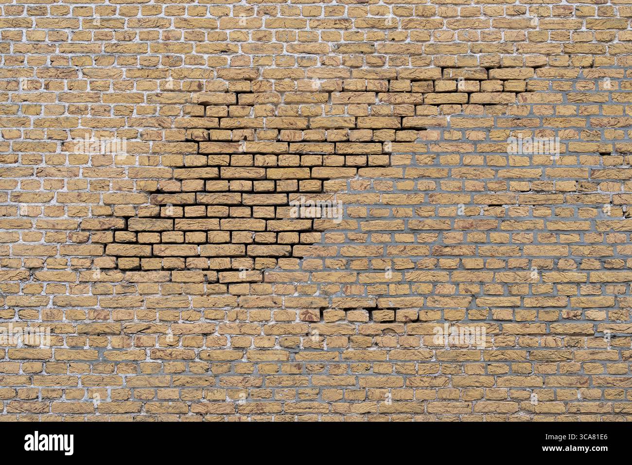 brick wall for background use Stock Photo
