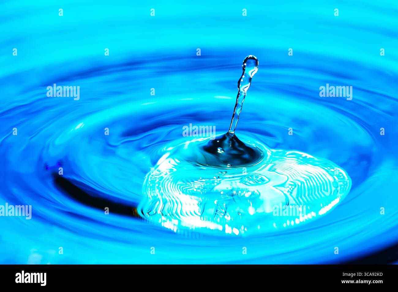 Drop coin in water hi-res stock photography and images - Alamy