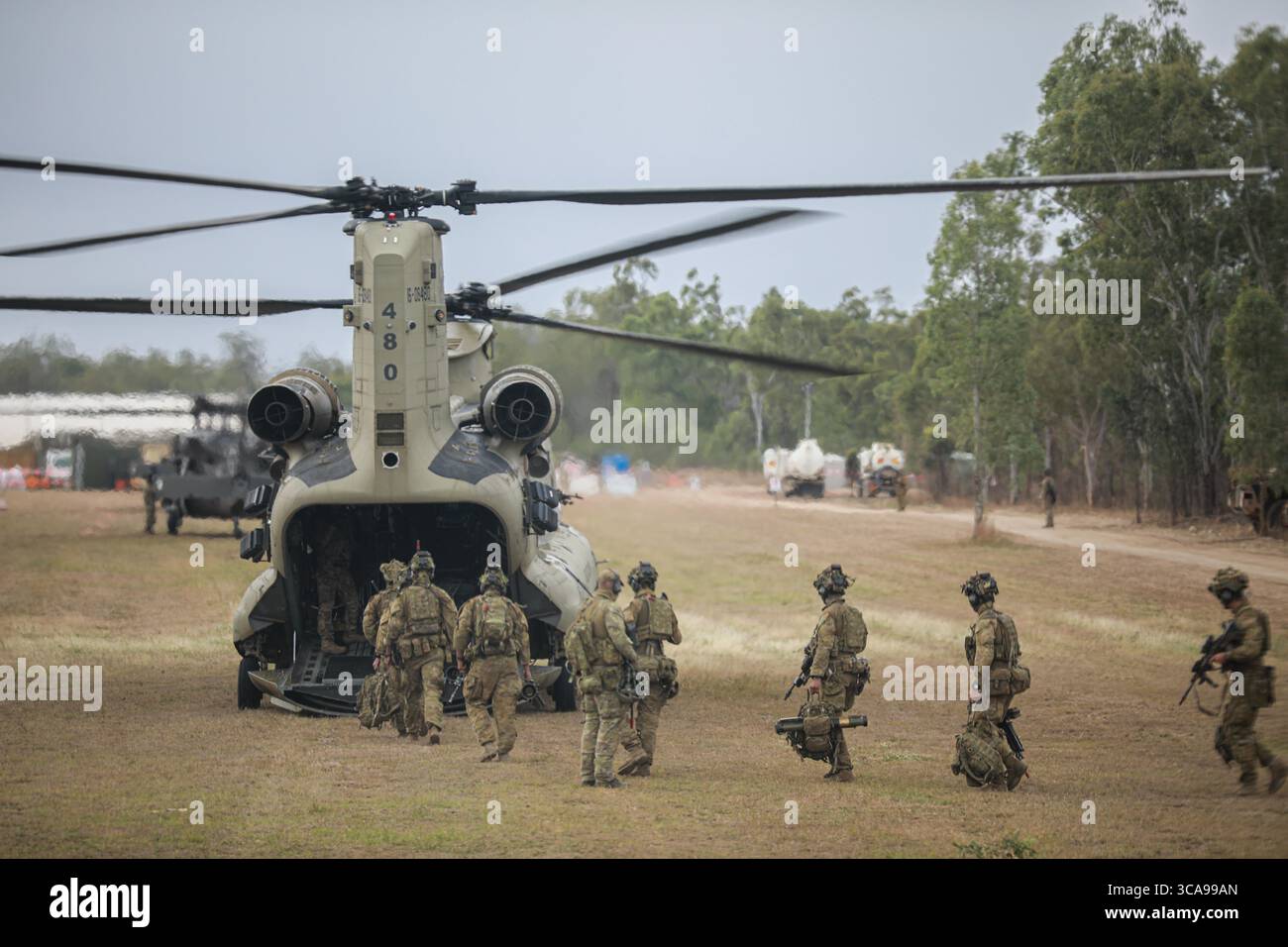 Helicopters handout hi-res stock photography and images - Alamy