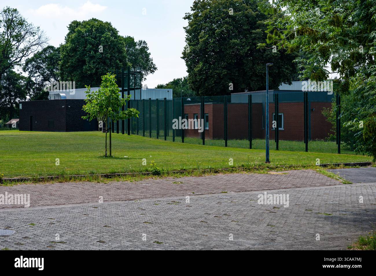 Forensic Psychiatric institution direction signs and entrance in ...