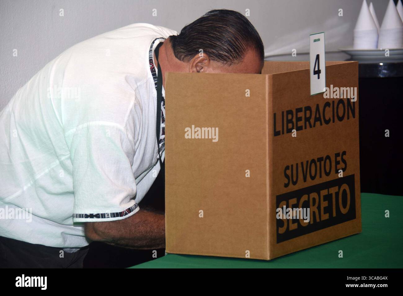 October 22, 2022: 22/10/2022 Asamblea general del PLN para elegir el Directorio Nacional, en el Hotel Double Tree Cariari en Heredia. A dicha actividad asistieron los expresidentes Oscar Arias y JosÃÂ© MarÃÂa Figueres. Todo transcurrio con total normalidad. Como presidente del parttido fue nombrado Ricardo Sancho y como secretario Miguel Angel Guillen. Foto de Jorge Castillo (Credit Image: © Jorge Castillo/La Nacion via ZUMA Press) Stock Photo