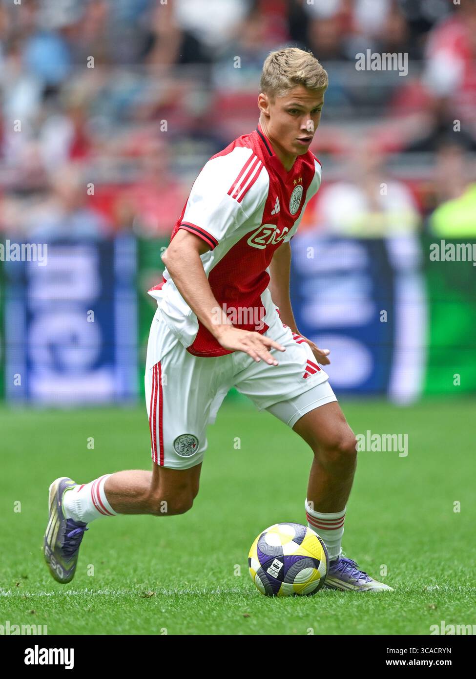 Sean Sturgeon AMSTERDAM - Sean Sturgeon of Ajax during the practice match between ...