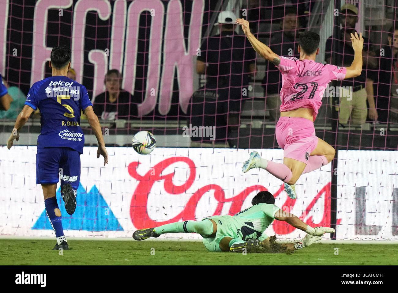 Inter Miami Forward Tadeo Allende 21 Scores A Goal Against Pumas UNAM inter-miami-forward-tadeo-allende-21-scores-a-goal-against-pumas-unam
