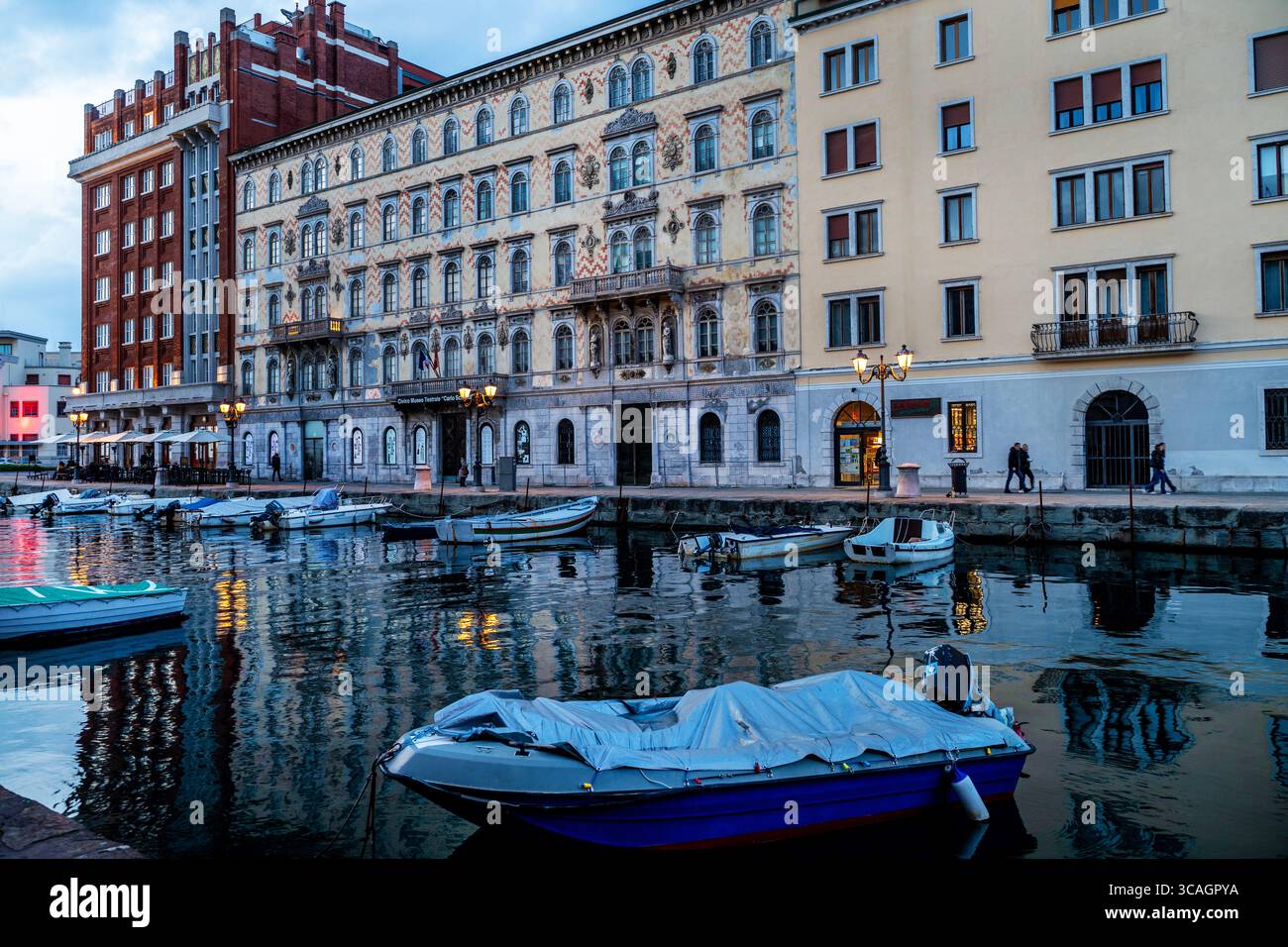 Palazzo Gopcevich Eclecticism style architecture in Trieste, Italy ...