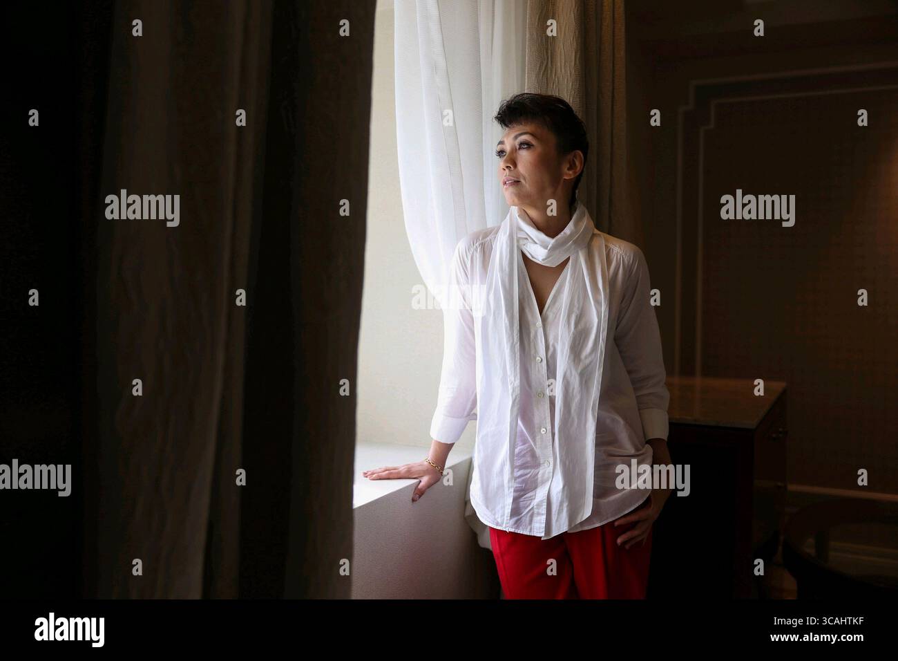 Singaporean singer and actress Kit Chan, 26 July 2025. (Singapore Press ...