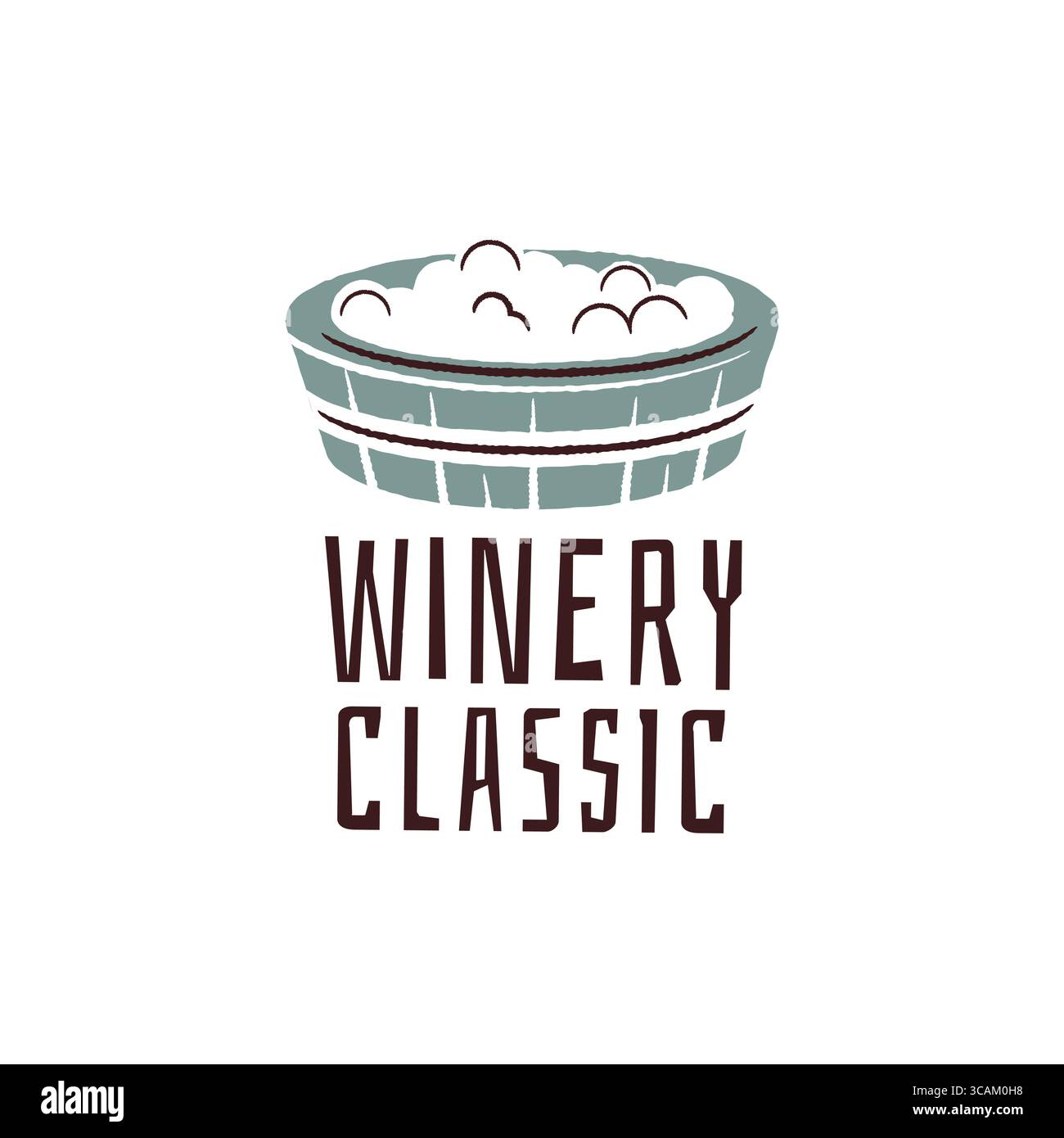 Classic winery Stock Vector Images - Alamy