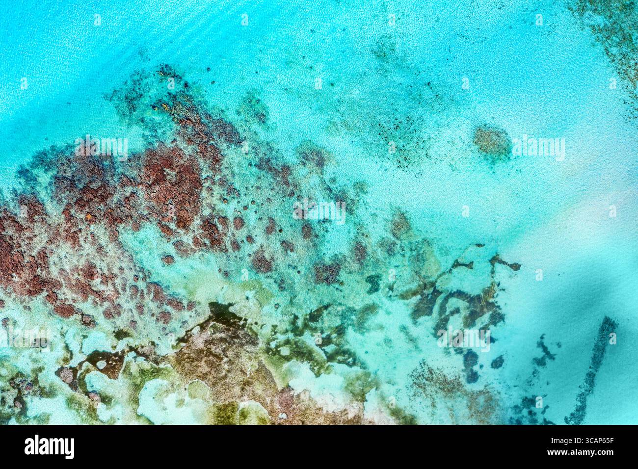 Aerial view sea surface bottom hi-res stock photography and images - Alamy