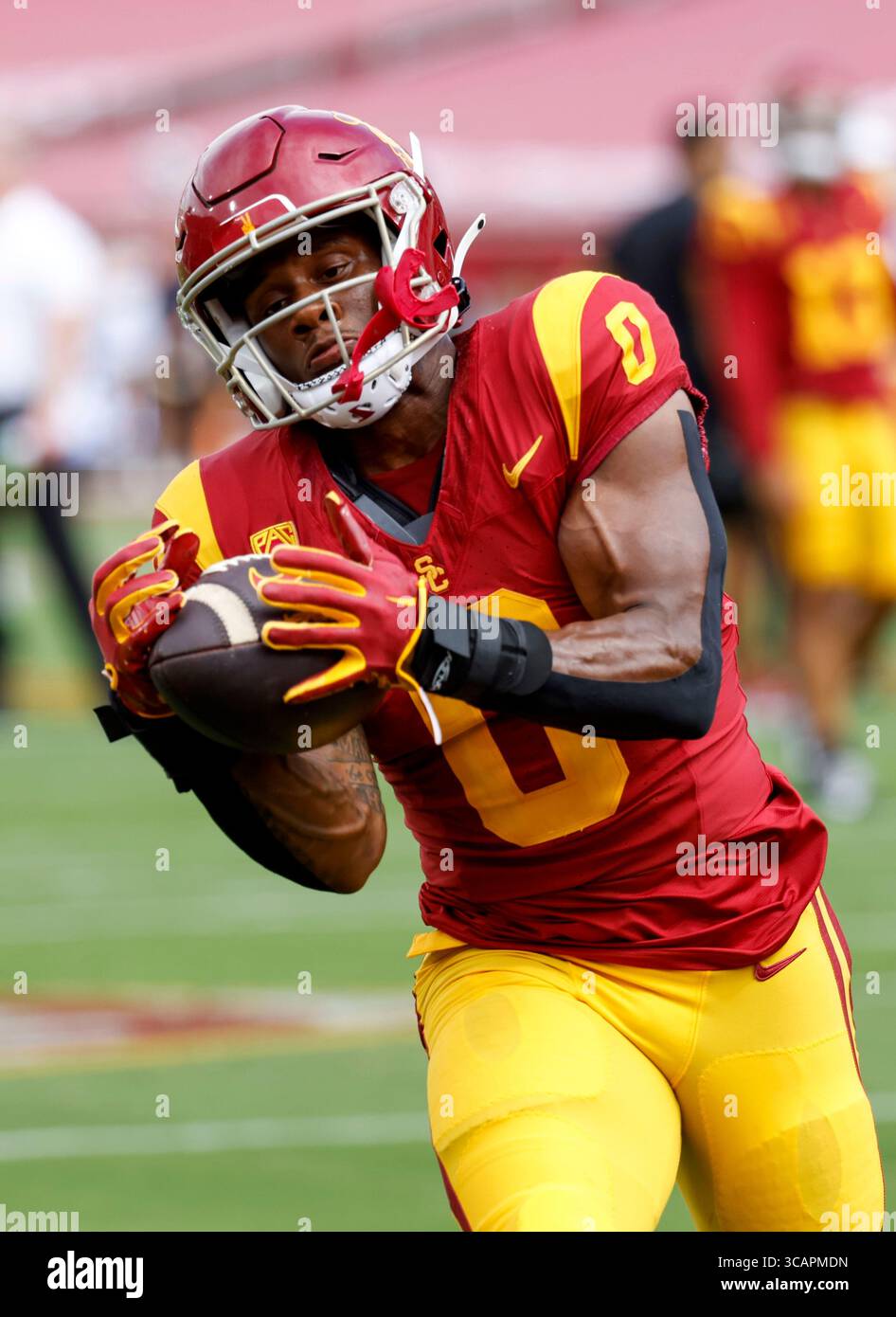 September 02, 2023 USC Trojans running back MarShawn Lloyd #0