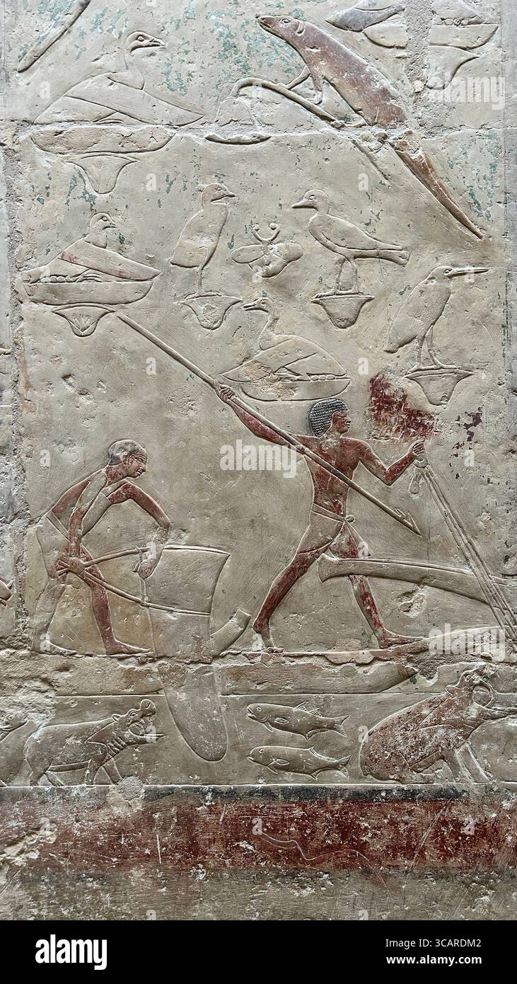 Fishing ancient egypt hi-res stock photography and images - Alamy