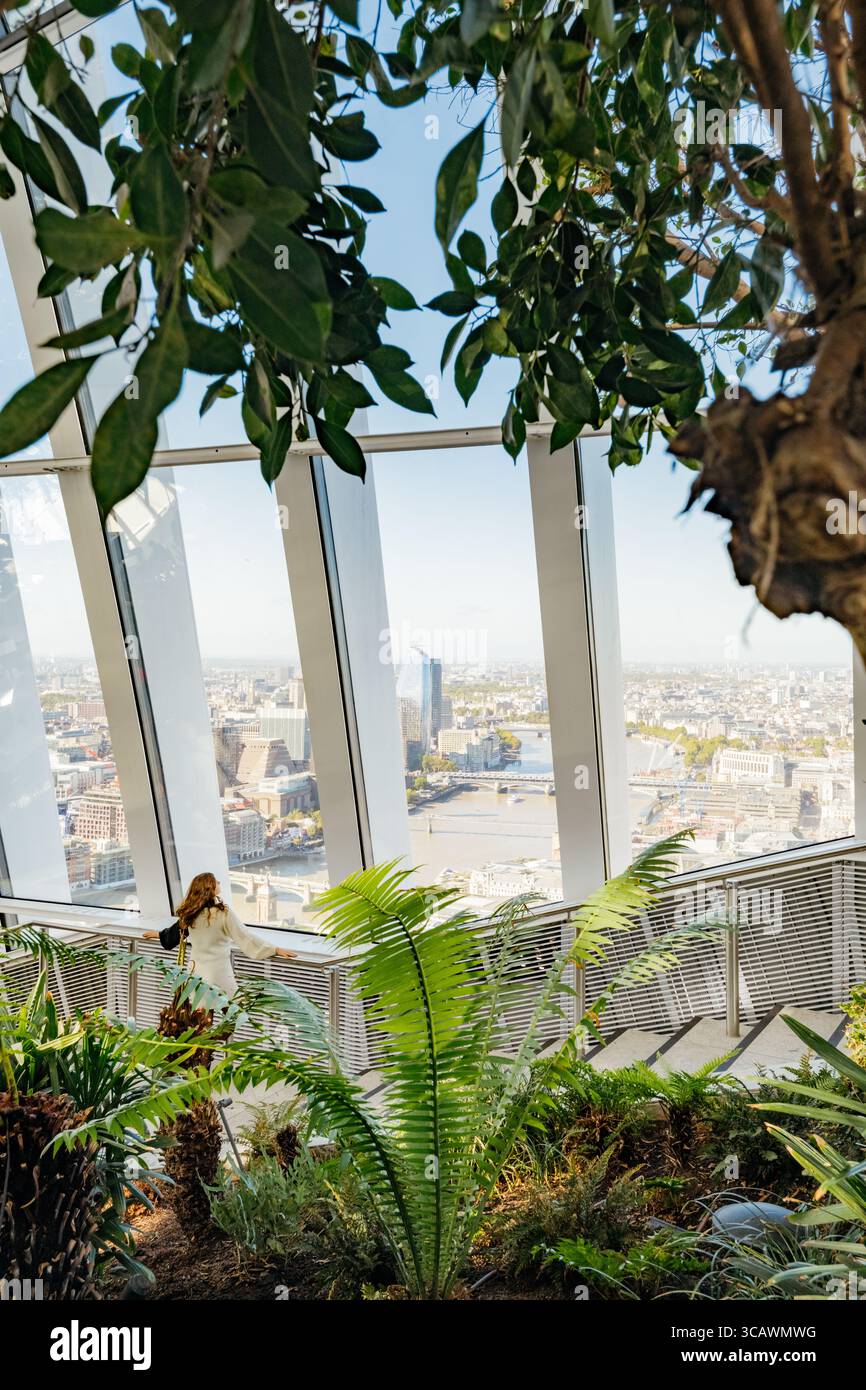 'Sky Garden' is a public space on the top 3 floors of 160m-tall The ...